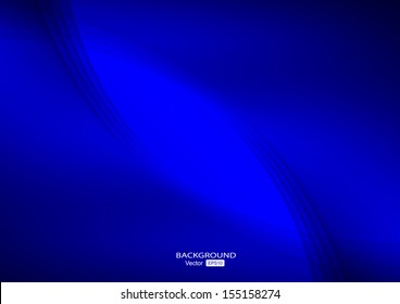Blue line background. Vector illustration.