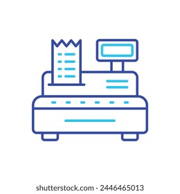 Icono de Vector de caja azul