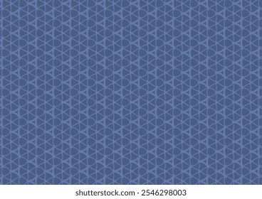 Fondo de presentación abstracta de triángulo de triángulo de línea azul. Ilustración vectorial.