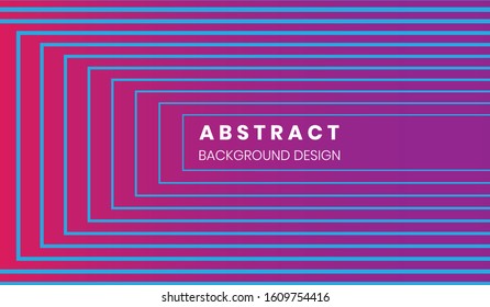 blue line geometric with purple gradient background. EPS 10 Vector