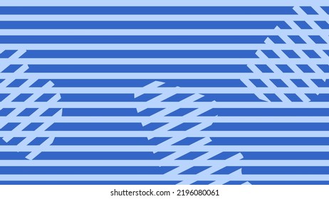 Fondo abstracto óptico de ilusiones de línea azul