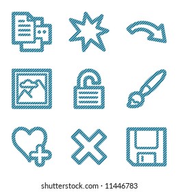 Blue line image viewer 2 contour icons V2