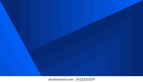 ARTE DE VECTOR DE FONDO ABSTRACTO DE LÍNEA AZUL MODERNA