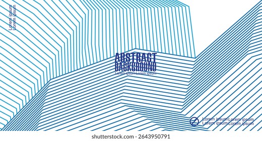 blue line pattern vector ilustration geometric-pattern, seamless-pattern, abstract-pattern