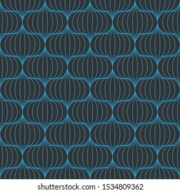 blue line seamless pattern vector design 