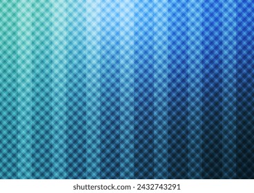 Blue line square pattern soft presentation background. vector illustration.