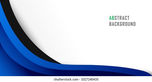 Blue line technological background. Template brochure and layout design