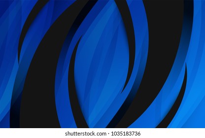 Blue line technological background. Template brochure and layout design