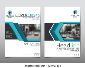 Blue line technology annual report brochure flyer design template vector, Leaflet cover presentation abstract geometric background, layout in A4 size