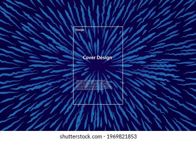 Blue line vector illustrtion.
EPS 10