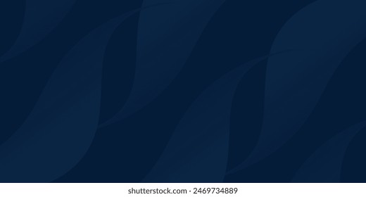 Blue line with white architecture futuristic background minimal concept vector illustration.