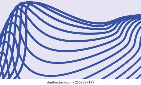 Blue lines abstract pattern background for backdrop or fabric style