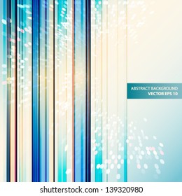 Blue lines abstract vector background