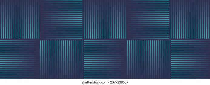 Blue lines background design. modern background using line art style . vector illustration