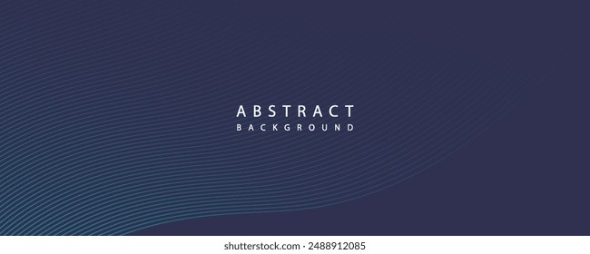Blue lines background design. modern background using line art style . vector illustration