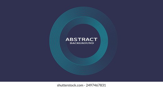 Diseño de fondo de líneas azules. fondo moderno usando estilo de arte de línea.