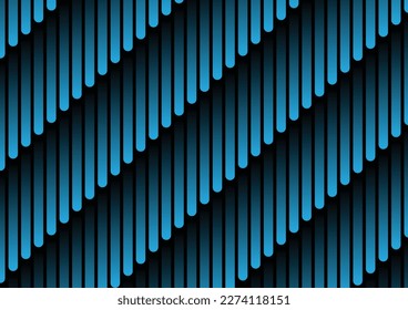 Líneas azules. Patrón azul. Ilustración abstracta.