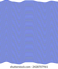 Blaue Linien, die eine Wellenstruktur erzeugen
Ideal für den Hintergrund