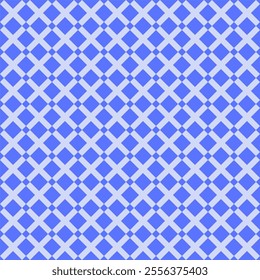 Blue Lines X Squares Geometric Pattern Modern Shapes Background