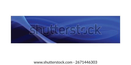 Blue linkedin cover and banner template backdrop