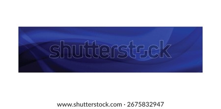 Blue linkedin cover and banner template graphic