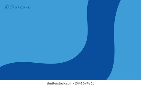 Blue liquid background. Dark blue and light blue combination. EPS 10 4K abstract background.