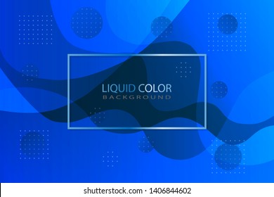 Blue liquid color as background