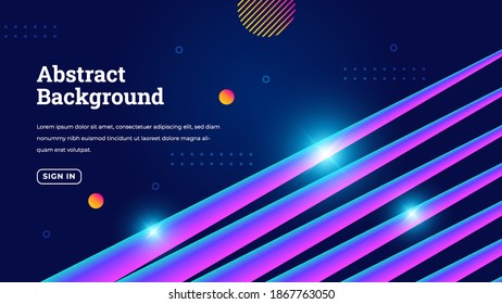 Blue Liquid color background design. Futuristic Gradient. Minimal Pattern. Fluid gradient shapes composition. Futuristic design Brochure. Abstract Geometric Trendy Background.