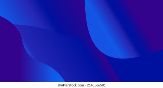 Diseño de fondo de color líquido azul. Gradiente futurista. Patrón mínimo. Composición de formas de gradiente fluido. Folleto de diseño futurista. Fondo Geométrico Resumen.