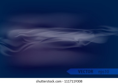 Blue liquid dynamic abstract background. Vector dark light backdrop design illustration. Wave colored flowing poster.