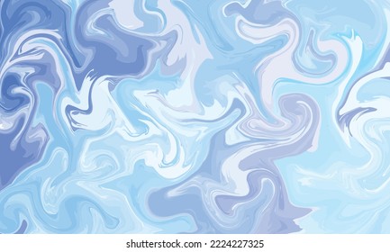 Escolta de color azul líquido de pintura de fondo fluido pintura abstracta