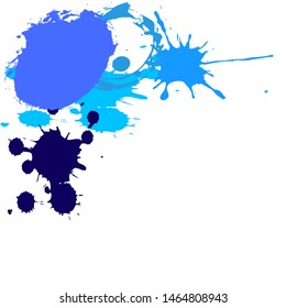 blue liquid water colour background