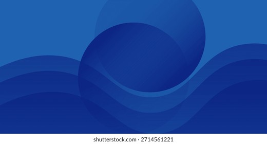 Fondo líquido azul de la onda simple. Composición fluida de las Formas. light simple