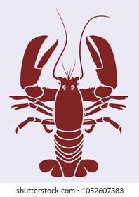 blue lobster icon
