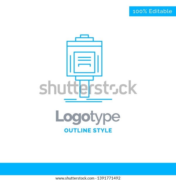 Blue Logo design for valet, parking, service, hotel,\
valley. Business Concept Brand Name Design and Place for Tagline.\
Creative Company Logo Template. Blue and Gray Color logo design\
100% Editable Tem