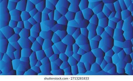 Diseño de fondo de polietileno bajo azul