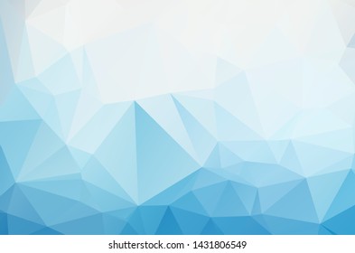 Blue Low poly crystal background. Polygon design pattern. environment green Low poly vector illustration, low polygon background.
