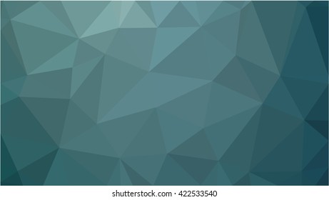 Blue Low Poly Pattern