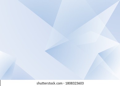 Blue Low poly Transparent geometric background. Modern template trendy gradient shapes composition. Vector illustration