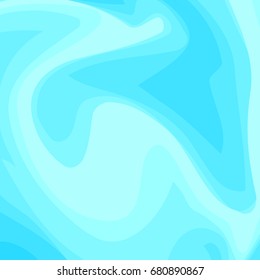 Blue luminous wavy background. Shining and contemporary vector illustration