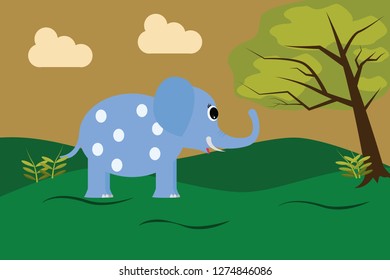 The Blue Luna Elephant