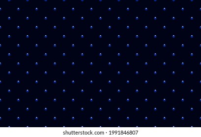 Blue luxury background with blue beads. Seamless vector illustration. 