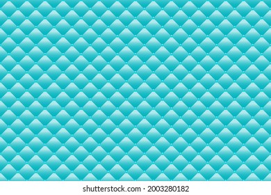 Blue luxury background with blue beads. Seamless vector illustration. 