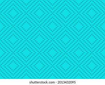 Blue luxury background with blue beads. Seamless vector illustration. 
