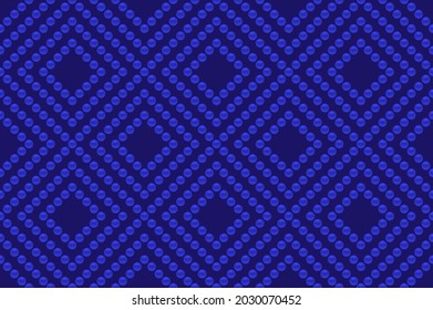 Blue luxury background with blue beads. Vector illustration. 