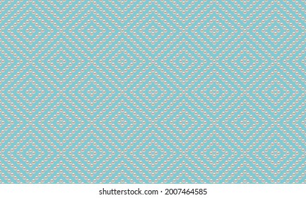 Blue luxury background with pearls. Seamless vector illustration. 