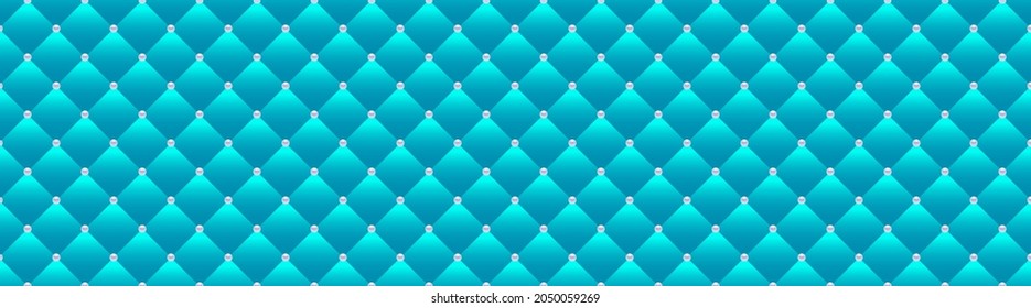 Blue luxury background with pearls. Vector illustration. 