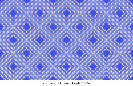 Fondo azul de lujo en tonos suaves con pequeñas perlas y hombros. Ilustración vectorial sin inconvenientes. 
