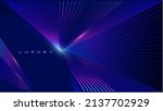 Blue Luxury Elegant Super Car Automobile Urban Design Background. Cyber Technology Metallic Shine lines Effect. Luxurious Brand Royal High Standard Award Background Template. Data Transfer Lines. 