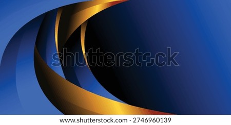 Blue Luxury gradient background abstract